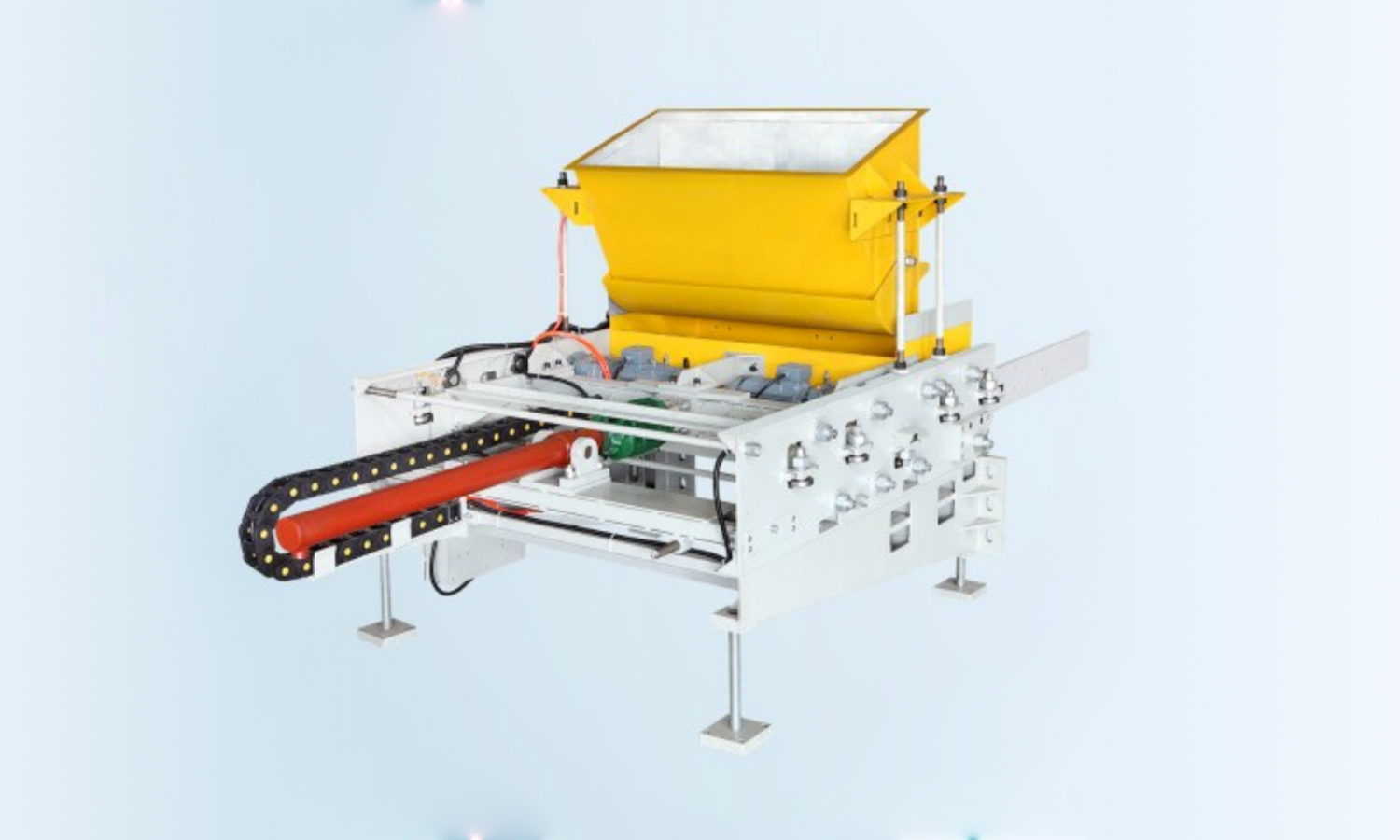 墙体砖压机布料系统