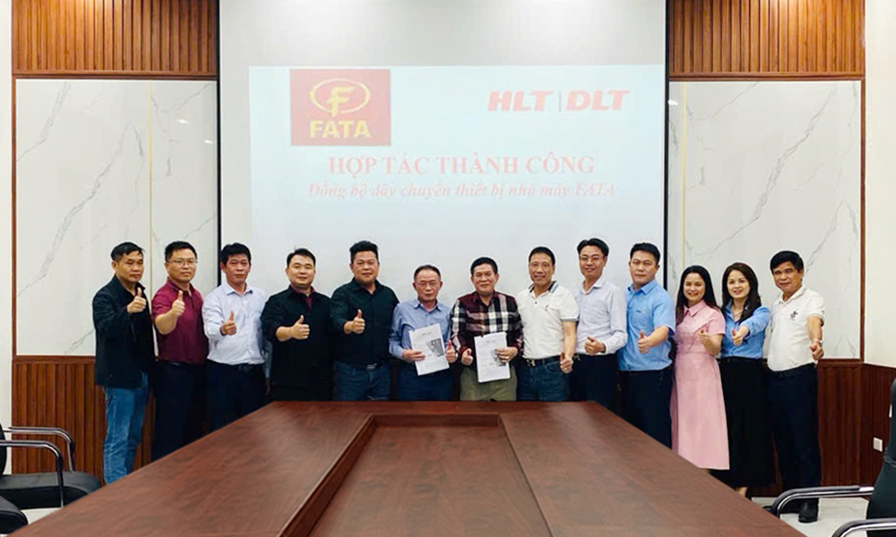 越南FATA高端智能整线花落力泰陶机，点燃高端陶瓷新引擎！