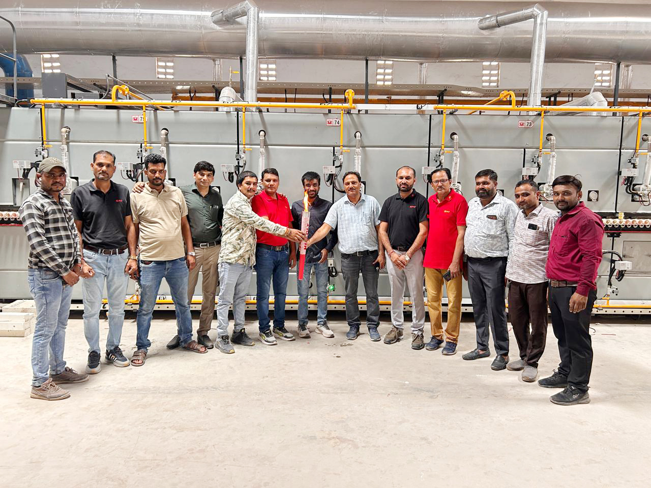 “新新”向荣！印度瓷砖生产线出现新元素！