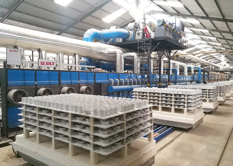 Tableware Tunnel kiln