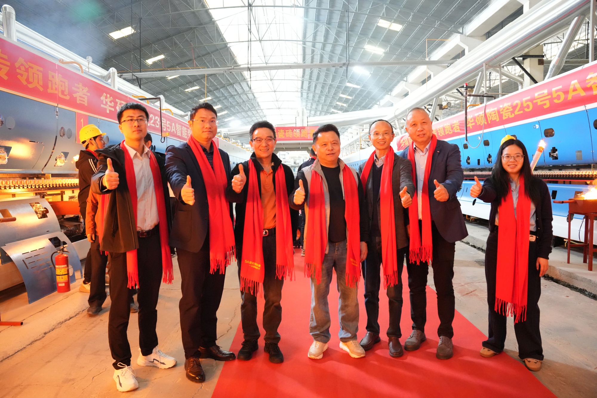 春醒万物绽芳华｜华冠、全圣、华硕集团5A智能产线耀火升腾，炬领新程！